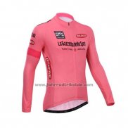 2014 Fahrradbekleidung Giro d'Italia Rosa Trikot Langarm und Tragerhose