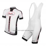 2016 Fahrradbekleidung Bobteam Wei Trikot Kurzarm und Tragerhose