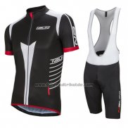 2016 Fahrradbekleidung Nalini Grau und Shwarz Trikot Kurzarm und Tragerhose