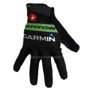 2020 Cannondale Garmin Langfingerhandschuhe Radfahren Grun Shwarz