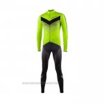 2021 Fahrradbekleidung Nalini Grun Trikot Langarm und Tragerhose