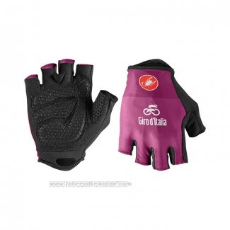 2022 Giro d'Italia Handschuhe Radfahren Fuchsie