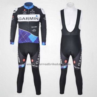 2011 Fahrradbekleidung Garmin Champion Nuova Zelanda Trikot Langarm und Tragerhose