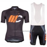 2018 Fahrradbekleidung Cipollini Shading Wei Shwarz und Orange Trikot Kurzarm und Tragerhose
