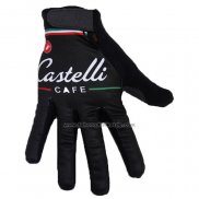 2020 Castelli Langfingerhandschuhe Radfahren Shwarz