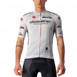 2021 Fahrradbekleidung Giro D'italia Wei Trikot Kurzarm und Tragerhose