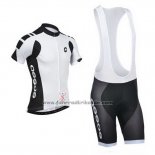 2014 Fahrradbekleidung Assos Wei und Shwarz Trikot Kurzarm und Tragerhose