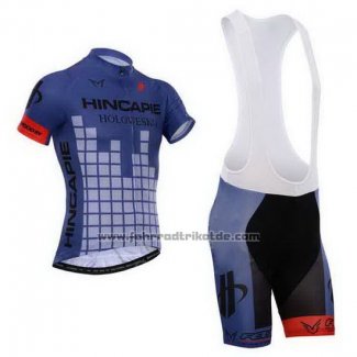 2014 Fahrradbekleidung Hincapie Volett Trikot Kurzarm und Tragerhose