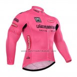 2015 Fahrradbekleidung Giro d'Italia Rosa Trikot Langarm und Tragerhose