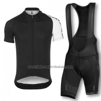 2016 Fahrradbekleidung Assos Shwarz Trikot Kurzarm und Tragerhose