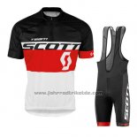 2016 Fahrradbekleidung Scott Gelb und Wei Trikot Kurzarm und Tragerhose