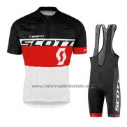 2016 Fahrradbekleidung Scott Gelb und Wei Trikot Kurzarm und Tragerhose