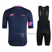 2019 Fahrradbekleidung Rapha Tief Blau Trikot Kurzarm und Tragerhose