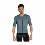 2021 Fahrradbekleidung Sportful Grau Trikot Kurzarm und Tragerhose