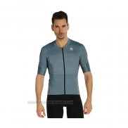 2021 Fahrradbekleidung Sportful Grau Trikot Kurzarm und Tragerhose