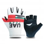 2021 UAE Handschuhe Radfahren Wei Rot