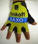 2015 Saxo Bank Tinkoff Handschuhe Radfahren Gelb