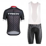 2016 Fahrradbekleidung Trek Bontrager Shwarz Trikot Kurzarm und Tragerhose