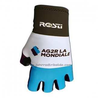 2018 Ag2r La Mondiale Handschuhe Radfahren