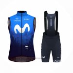 2024 Windweste Movistar Blau Wei Und Tragerhose