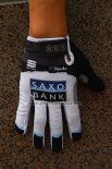 Saxo Bank Tinkoff Langfingerhandschuhe Radfahren Wei