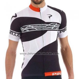 2016 Fahrradbekleidung Pinarello Wei und Braun Trikot Kurzarm und Tragerhose