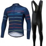 2018 Fahrradbekleidung Morvelo Tief Blau Trikot Kurzarm und Tragerhose