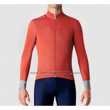 2019 Fahrradbekleidung La Passione Orange Grau Trikot Langarm und Tragerhose