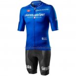 2020 Fahrradbekleidung Giro d'Italia Blau Trikot Kurzarm und Tragerhose