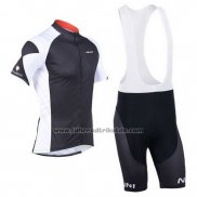 2013 Fahrradbekleidung Nalini Grau und Shwarz Trikot Kurzarm und Tragerhose