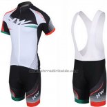 2013 Fahrradbekleidung Northwave Shwarz und Wei Trikot Kurzarm und Tragerhose