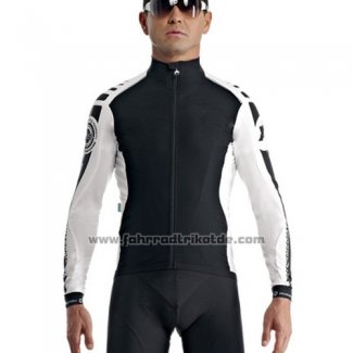 2014 Fahrradbekleidung Assos Shwarz Trikot Langarm und Tragerhose