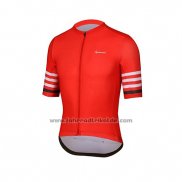 2019 Fahrradbekleidung Spexcel Rot Trikot Kurzarm und Tragerhose