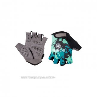 2021 Bianchi Handschuhe Radfahren Hellblau