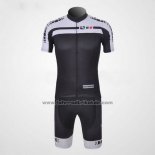 2011 Fahrradbekleidung Giordana Wei und Shwarz Trikot Kurzarm und Tragerhose