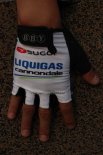 2011 Liquigas Handschuhe Radfahren Wei