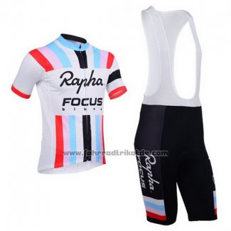 2013 Fahrradbekleidung Rapha Wei Trikot Kurzarm und Tragerhose