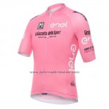2016 Fahrradbekleidung Giro d'Italia Fuchsie Trikot Kurzarm und Tragerhose