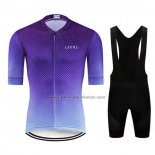 2020 Fahrradbekleidung Le Col Fuchsie Trikot Kurzarm und Tragerhose