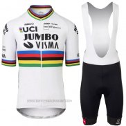 2022 Fahrradbekleidung Jumbo Visma Wei Trikot Kurzarm und Tragerhose