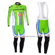 2013 Fahrradbekleidung Cannondale Champion Slowakische Republik Trikot Langarm und Tragerhose