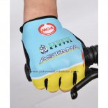 2014 Astana Handschuhe Radfahren Blau