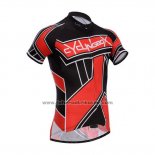 2014 Fahrradbekleidung Fox Cyclingbox Rot und Shwarz Trikot Kurzarm und Tragerhose