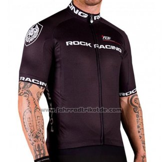 2016 Fahrradbekleidung Rock Racing Braun und Wei Trikot Kurzarm und Tragerhose