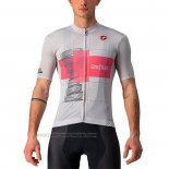 2021 Fahrradbekleidung Giro D'italia Wei Rosa Trikot Kurzarm und Tragerhose