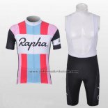 2012 Fahrradbekleidung Rapha Rot und Wei Trikot Kurzarm und Tragerhose