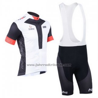 2013 Fahrradbekleidung Nalini Shwarz und Wei Trikot Kurzarm und Tragerhose