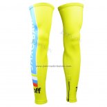 2015 Saxo Bank Tinkoff Radsport Beinwarmer Radfahren Gelb