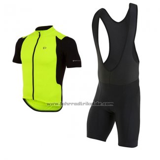 2017 Fahrradbekleidung Pearl Izumi Grun Trikot Kurzarm und Tragerhose