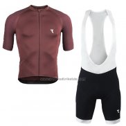 2020 Fahrradbekleidung Ryzon Rot Trikot Kurzarm und Tragerhose